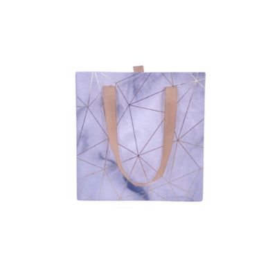 Caja para Chocolate Marmoleada 17x17x4.5cm Marcel 231159 – Presentación Elegante