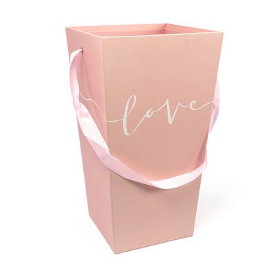 Caja Regalo (Rosada) 17X17x31cm Marcel (Im22-0356)