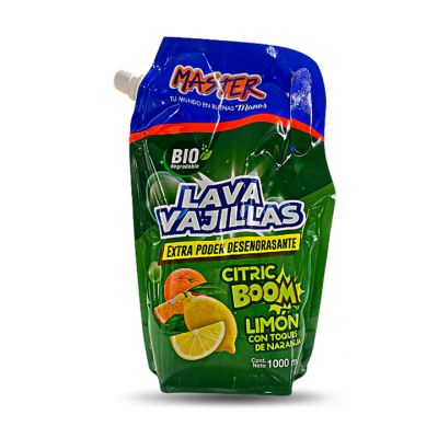 Lavavajillas Líquido Citric Boom Masterbrill