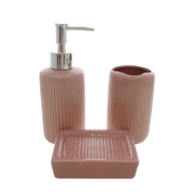 Juego accesorios baño 3 piezas Barbara Homes (734-35825)