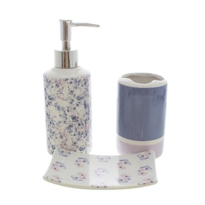 Juego accesorios baño 3 piezas Barbara Homes (734-0472421)