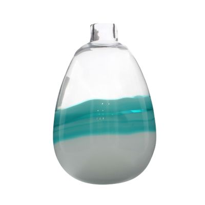 Florero Vidrio Botella Aqua 28cm Decore – Decoración