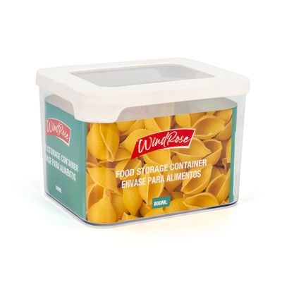 Recipiente Plástico Rectangular 0.8L Windrose 723-02722 – Conservación Segura