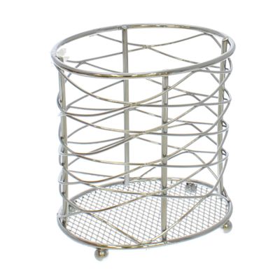 Porta Utensilios Plata 12x9.4x13cm Life Art 739-05406 – Estilo Funcional