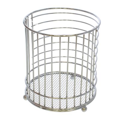 Porta Utensilios Plata 11.5x13.2cm Life Art 739-05411 – Organización de Cocina