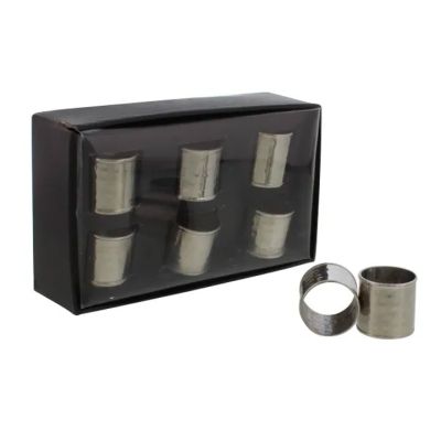 Set Aros Servilleta 6 Piezas Plata Decore 739-RK0107 – Estilo Elegante