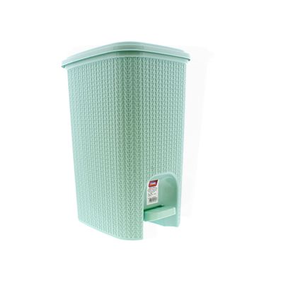 Basurero Plástico Rectangular Aqua Plasutil