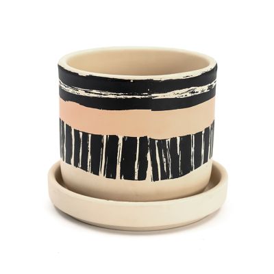 Pote Cerámica 12cm Life Art – Decoración