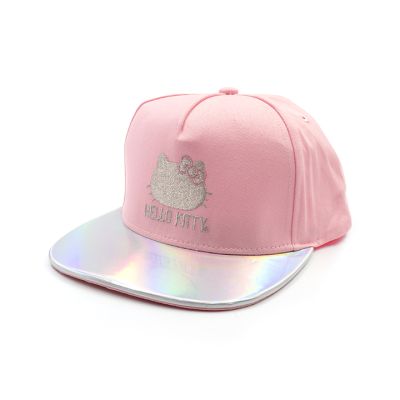 Gorra Infantil Hello Kitty Rosado Plana Mozioni 172644RS – Estilo Divertido