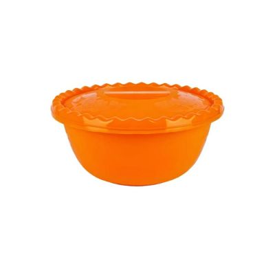 Recipiente Plástico Bowl 1.4L Fantasía Mediano con Tapa Novedades Plásticas 11405 – Conservación Segura