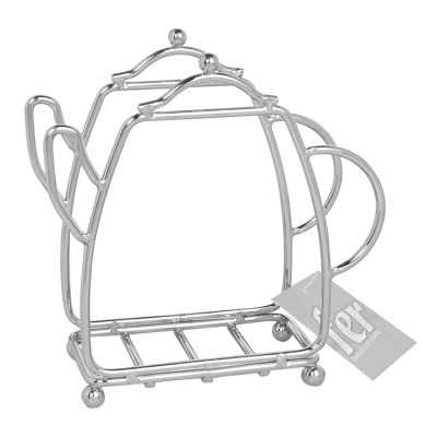 Servilletero Metálico Vertical Tetera Noritex 082112442 – Estilo Decorativo