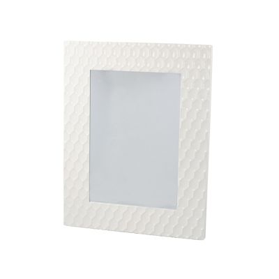 Espejo de Pared Rectangular Blanco 71x5x91cm Concepts