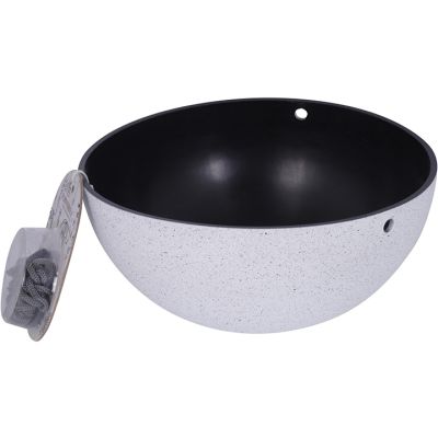 Pote Colgante Cuenco Blanco 25cm Noritex