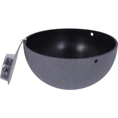 Pote Colgante Cuenco Gris 25cm Noritex
