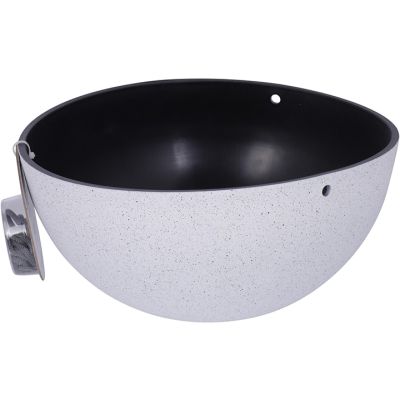 Pote Colgante Cuenco Blanco 33cm Noritex