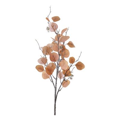 Rama Artificial Hojas Eucalipto Rosado 90cm NX