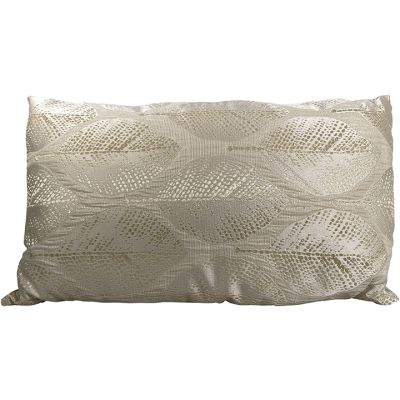 Cojín Lumbar Hojas Doradas 50x30cm Concepts