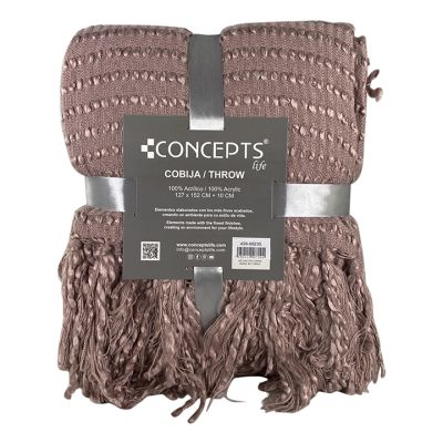 Manta Lila 152x127cm Concepts