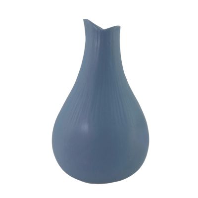 Florero Cerámica Gota Celeste 13.5x21.5cm Concepts