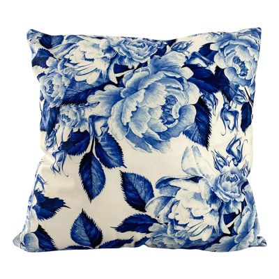 Cojín Rosas Azules 45x45cm Concepts