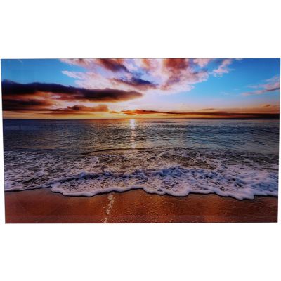 Cuadro de Vidrio Orilla del Mar 100x60cm NX – Decoración