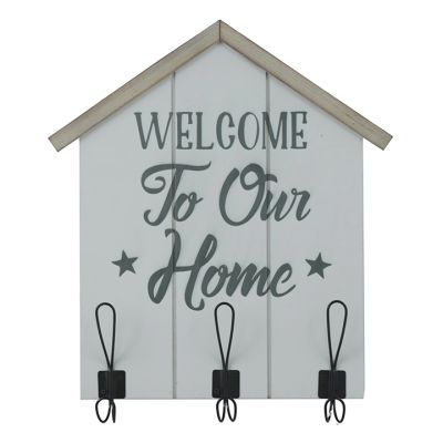 Portallaves de Pared Madera Home 37x44cm NX