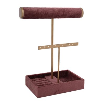Estante para Joyas Carmesí 21x10x22.5cm Noritex