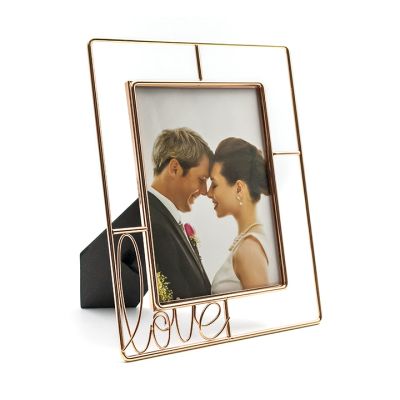 Portarretrato Love Dorado 20x25cm Concepts