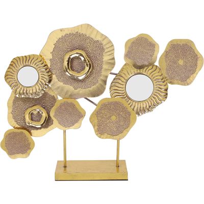 Adorno Esferas con Base Rosegold 83x60cm NX