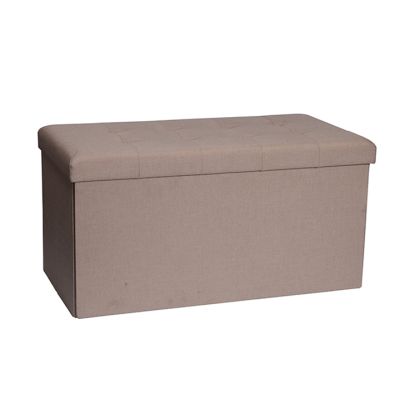 Ottoman Rectangular 80x40cm Beige Concepts