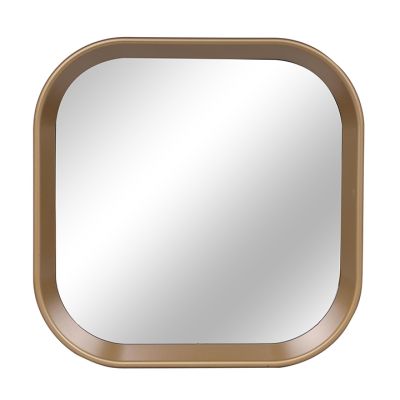 Espejo de Pared Cuadrado Dorado 25x25cm Concepts