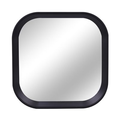 Espejo de Pared Cuadrado Negro 25x25cm Concepts