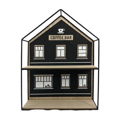 Repisa Coffee Bar 8.5x25x32cm Concepts 53206254 – Organización Decorativa