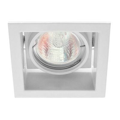 Ob Dirigible MR16 Cuadrado Blanco MAV