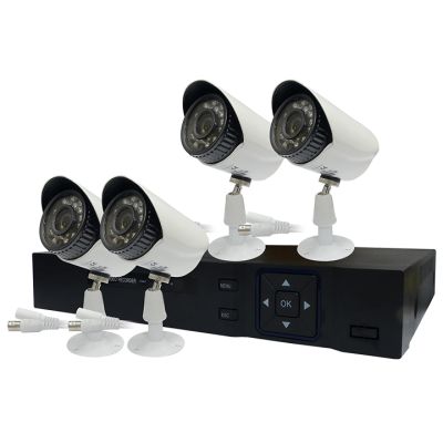 Kit Circuito Cerrado Tv - 4 Cámaras Fhd / Visión Nocturna One (1Gone6)