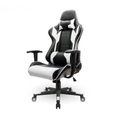 Silla Gamer Ultra (Blanco*Negro) Ergonomica One (Hone38sar4nb)
