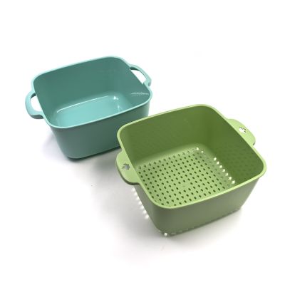 Escurridor de Alimento Cuadrado 2 Piezas Onix OK136 – Organización de Cocina
