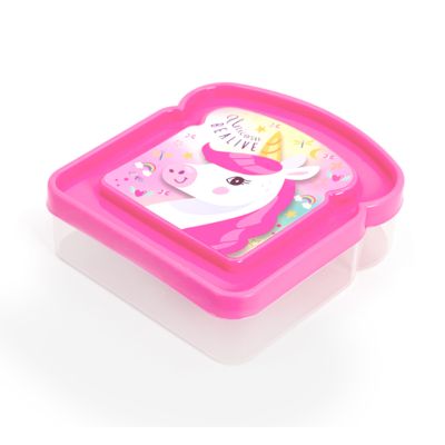 Sanduchera Plástica Rosado Unicornio Pica 9000007449 – Estilo Fantasía