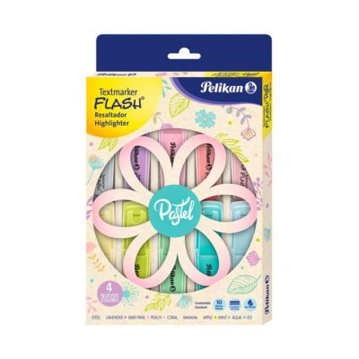 Resaltador*Pastel (10Color) Pelikan Flash (Petalos)
