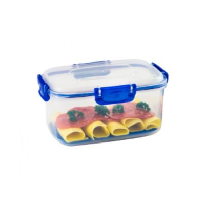 Repostero Plástico Rectangular 1.5L Clip N Lock Polimes CA15TLR – Conservación Segura