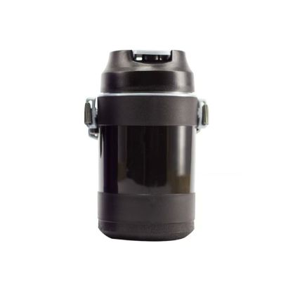 Termo Plástico 0.4L Negro Polither Polimes TL02 – Compacto y Portátil