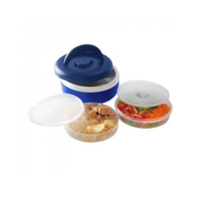 Lonchera Plástica Térmica Portalunch con Compartimentos Polimes VT01 – Transporte Práctico