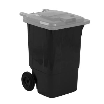 Tacho Plástico Negro Forte