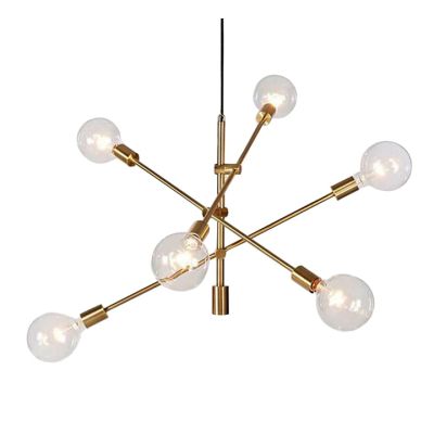 Lámpara Colgante Candelabro 6xE27 LC