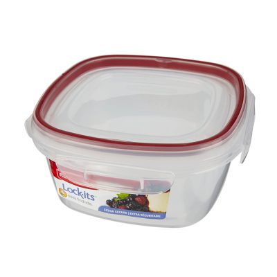 Repostero Plástico Cuadrado Hermético 1.25L Rubbermaid 1778068 – Conservación Segura