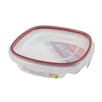 Repostero Plástico Cuadrado Hermético 1.2L con División Rubbermaid 1778084 – Organización Práctica