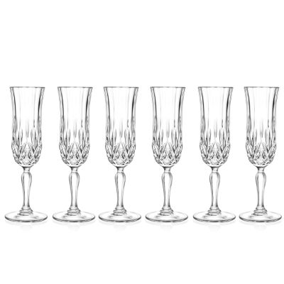 Set de Copa para Champagne 6 Piezas Opera Rcr (25609020006)