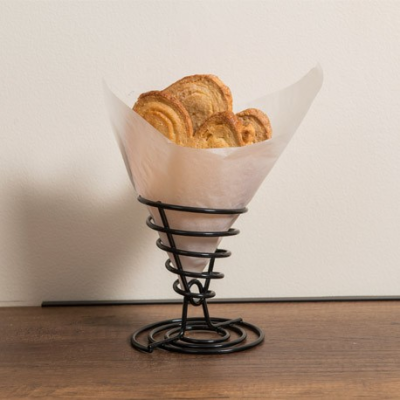 Panera Metálica Cono Negra Rejiplas 85111 – Estilo Elegante