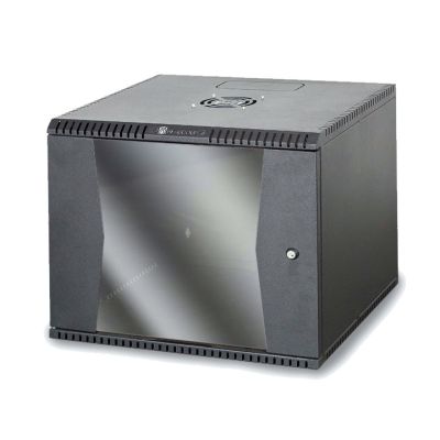 Rack*Pared (I-1050-N) P/Montar (19P) 7Ru Bcoup  Negro