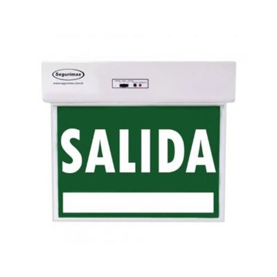 Letrero de Salida Verde Slim Segurimax